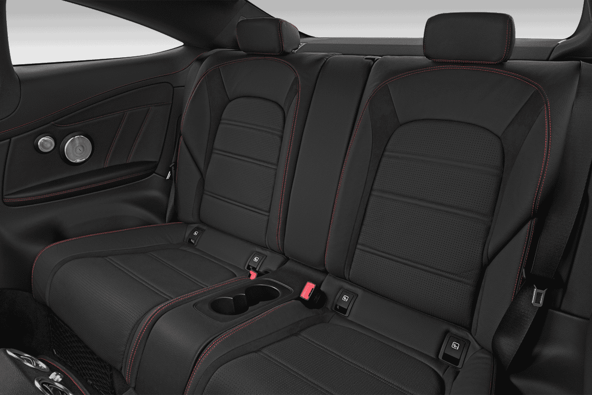 Rücksitzbank eines Mercedes C-Klasse Coupé