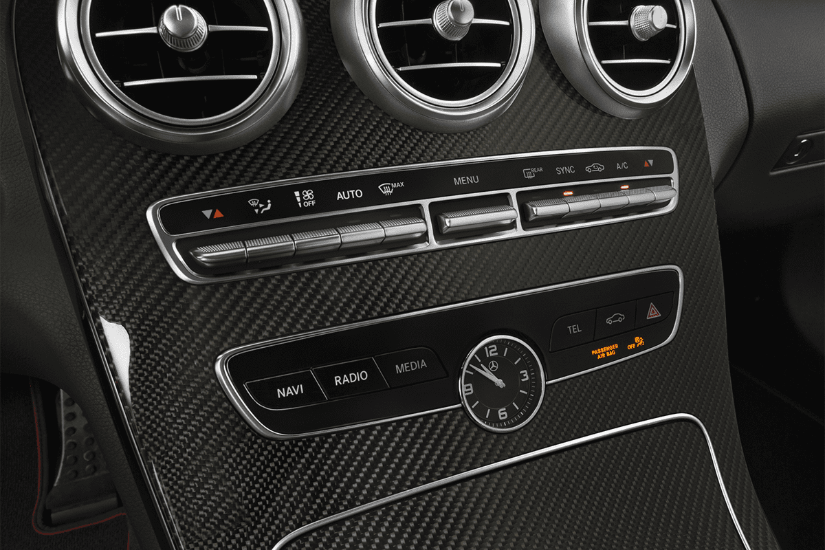 Klimasteuerung eines Mercedes C-Klasse Coupé