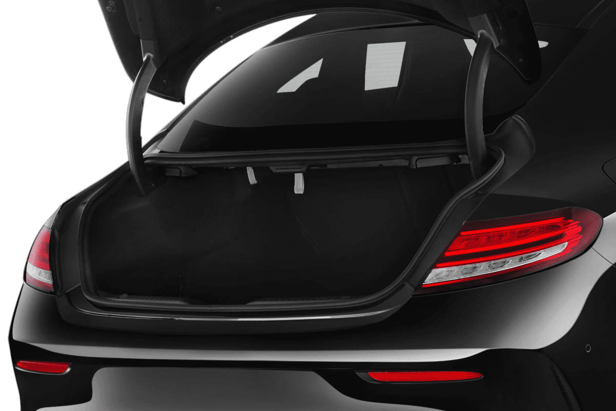 Kofferraum eines Mercedes C-Klasse Coupé