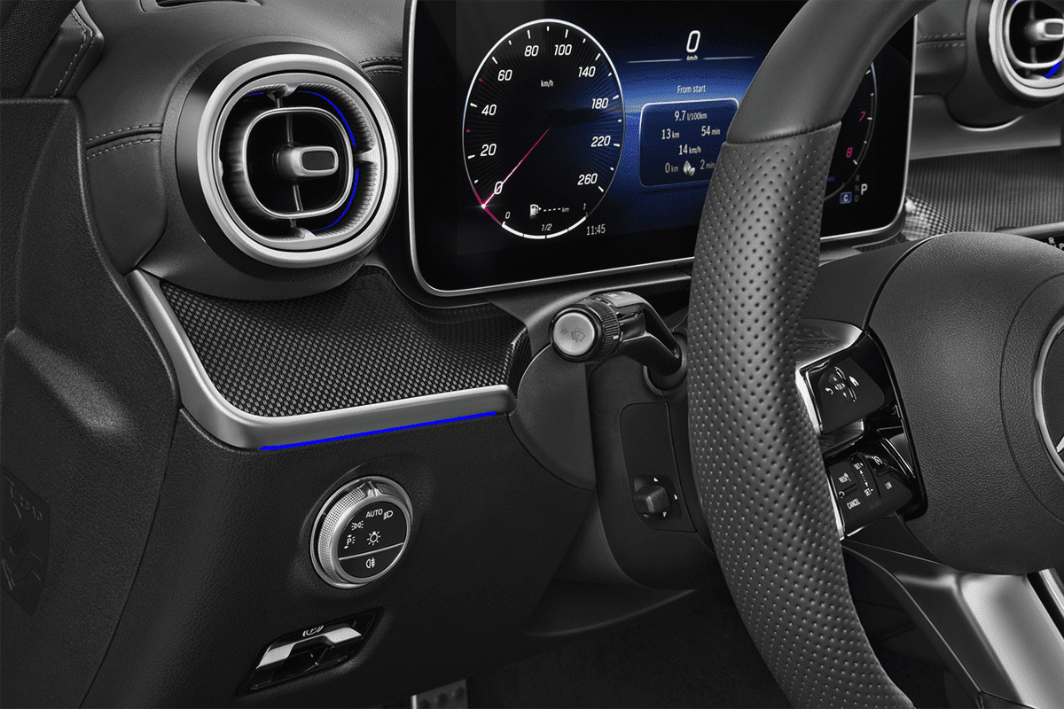 Lüftung eines Mercedes C-Klasse Limousine 