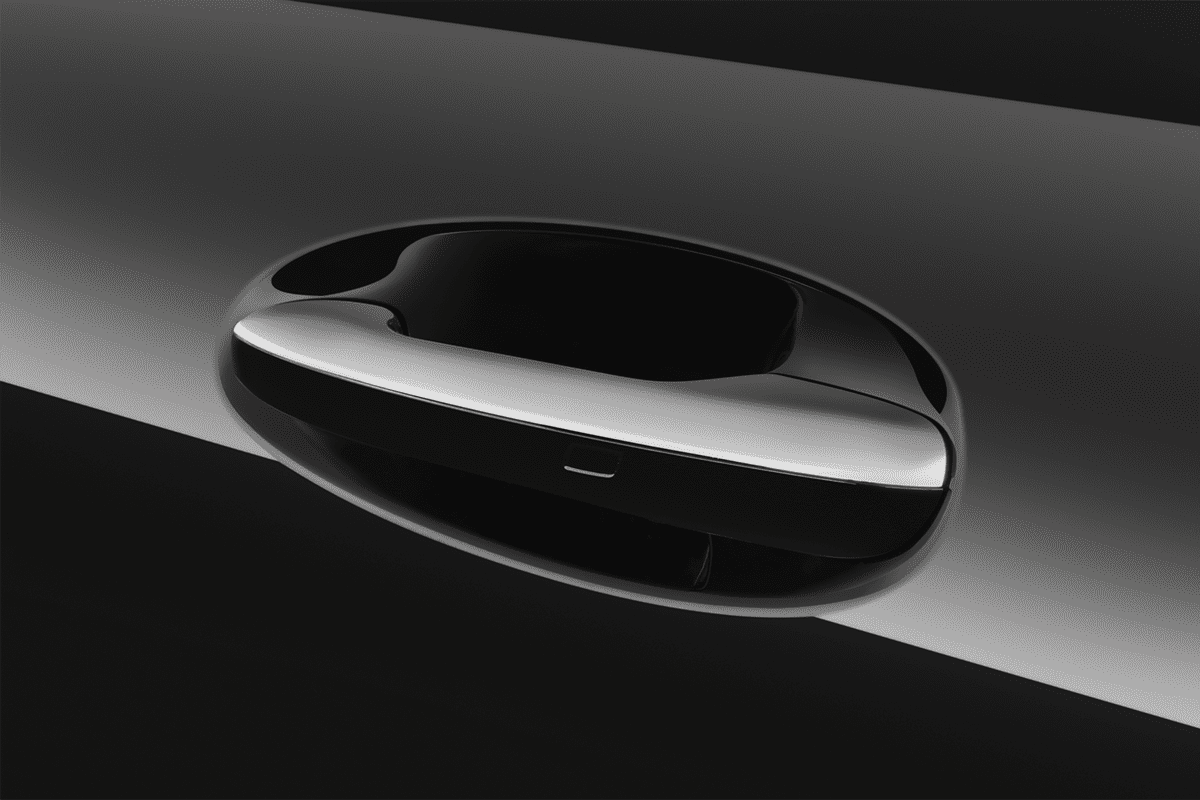 Türgriff eines Mercedes C-Klasse Limousine 