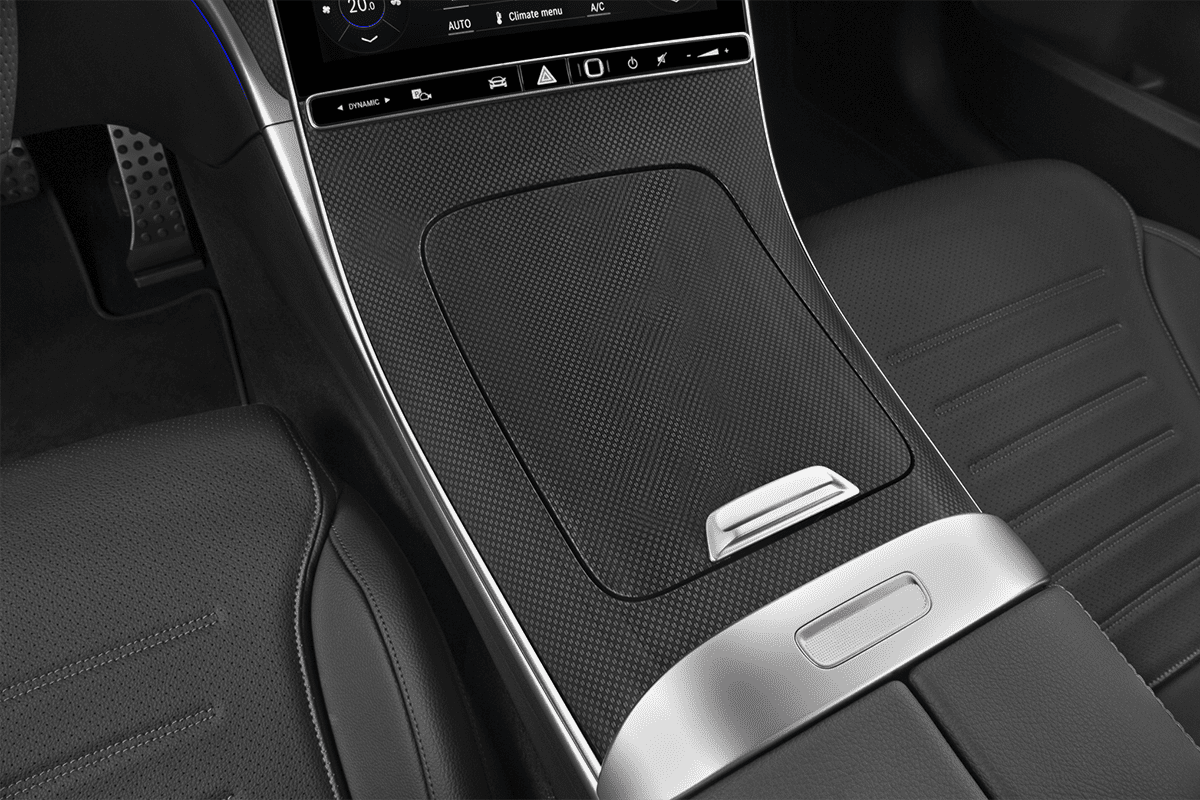 Schaltknüppel eines Mercedes C-Klasse Limousine 