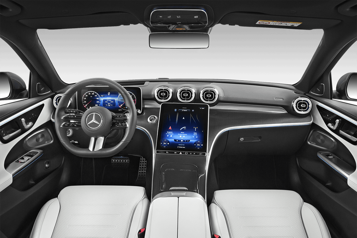 Armaturenbrett eines Mercedes C-Klasse T-Modell 