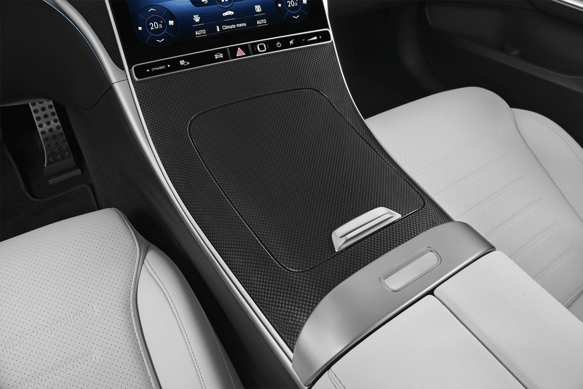 Schaltknüppel eines Mercedes C-Klasse T-Modell 