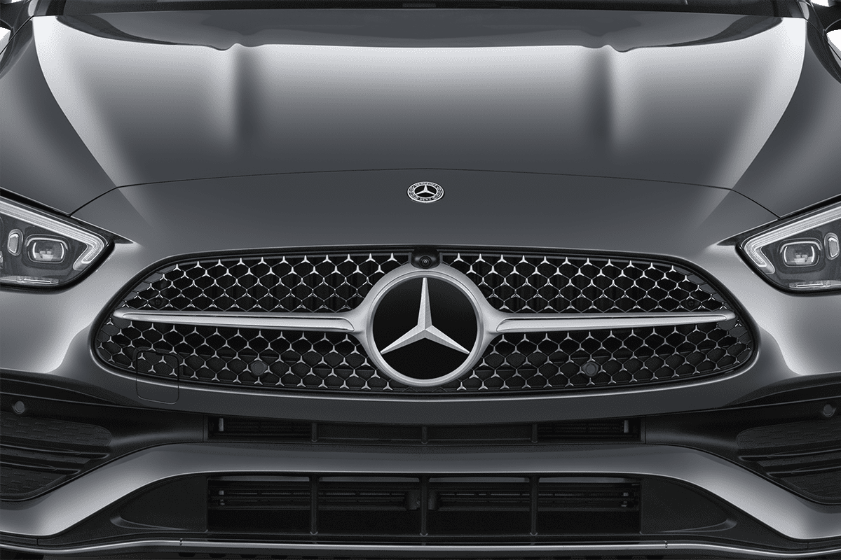 Kühlergrill eines Mercedes C-Klasse T-Modell 