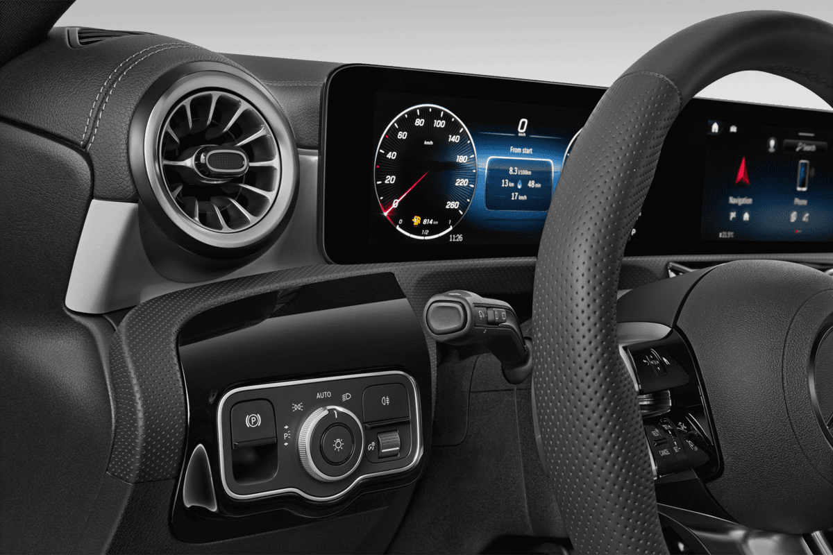 Lüftung eines Mercedes CLA Shooting Brake