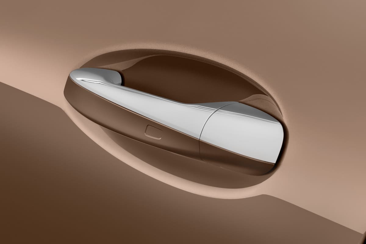 Türgriff eines Mercedes CLA Shooting Brake