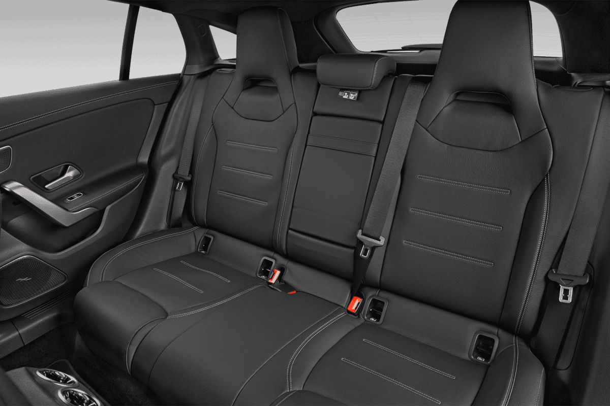 Rücksitzbank eines Mercedes CLA Shooting Brake