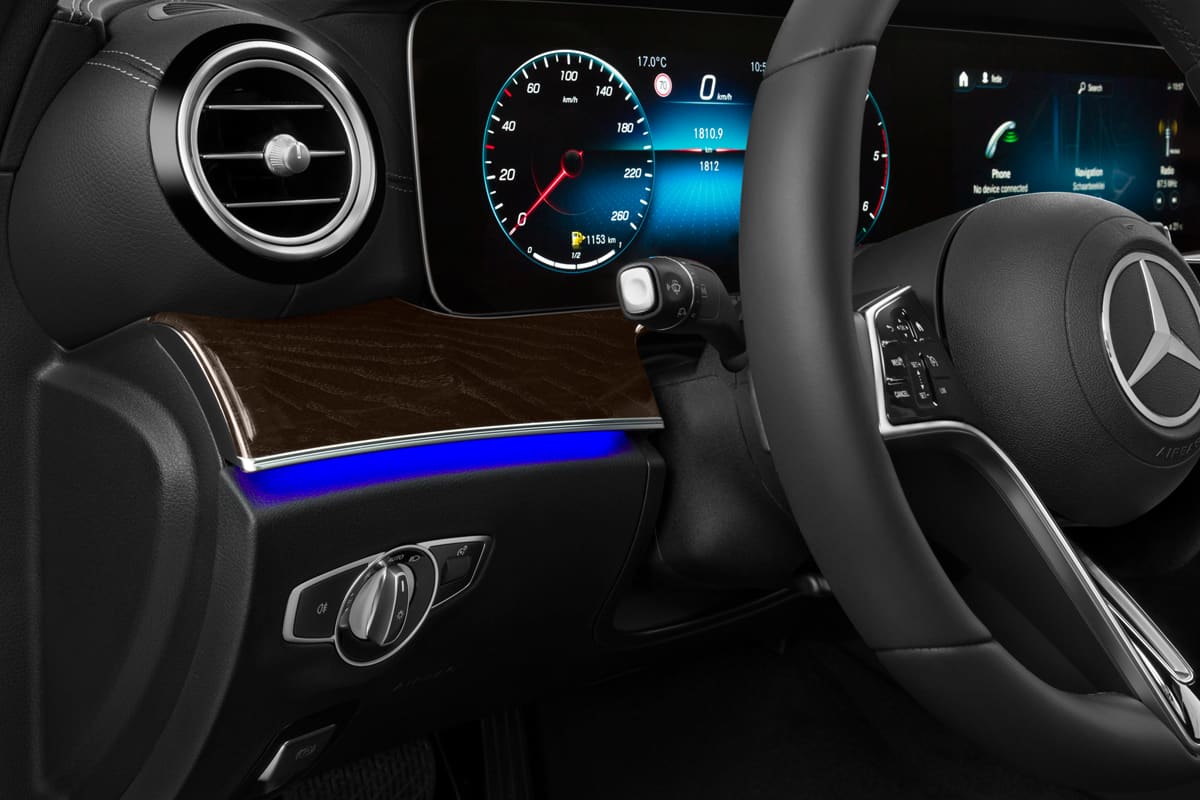 Lüftung eines Mercedes E-Klasse Limousine Plug-in-Hybrid