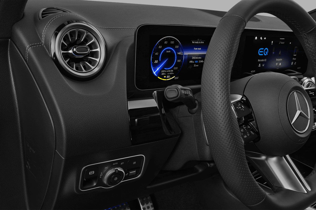 Lüftung eines Mercedes EQA