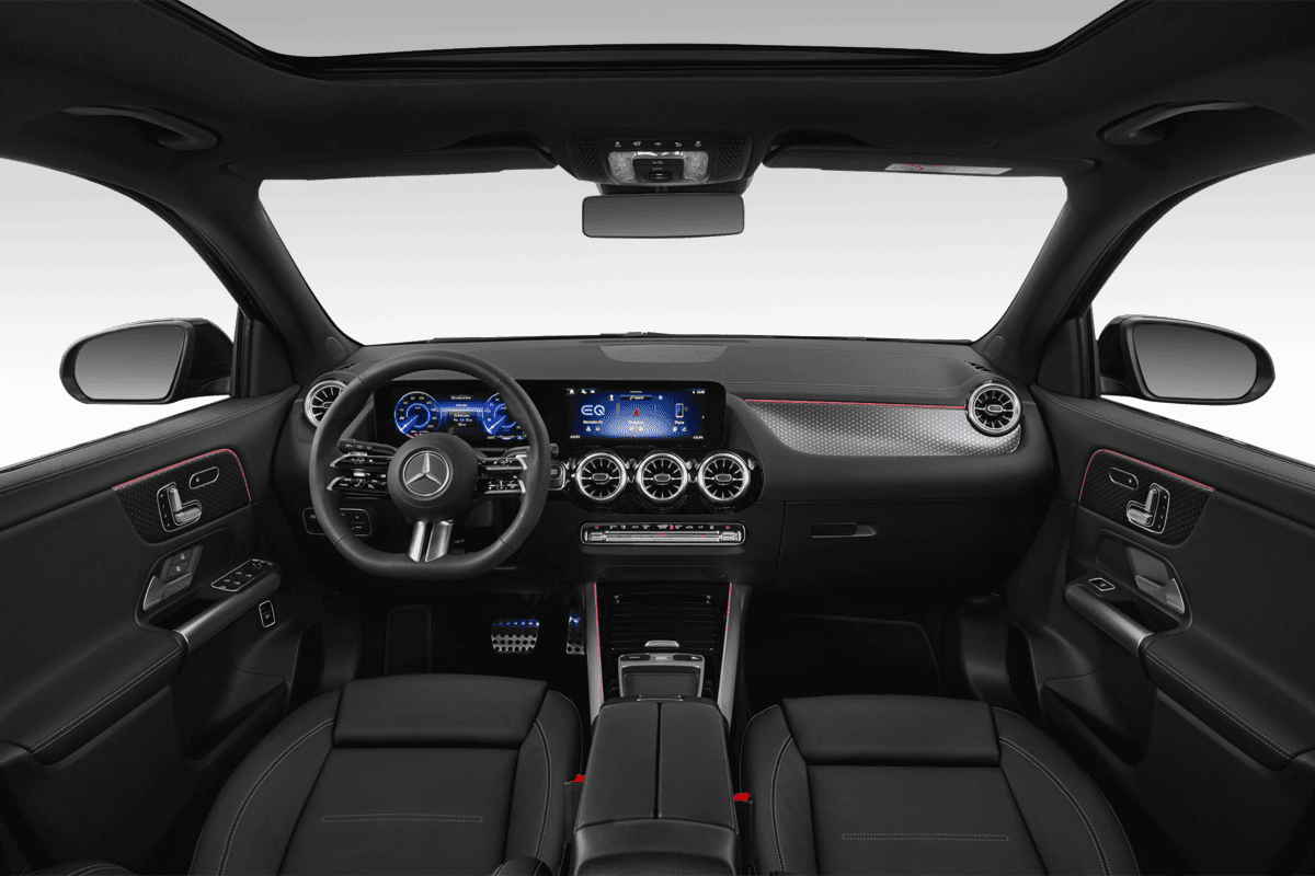 Armaturenbrett eines Mercedes EQA