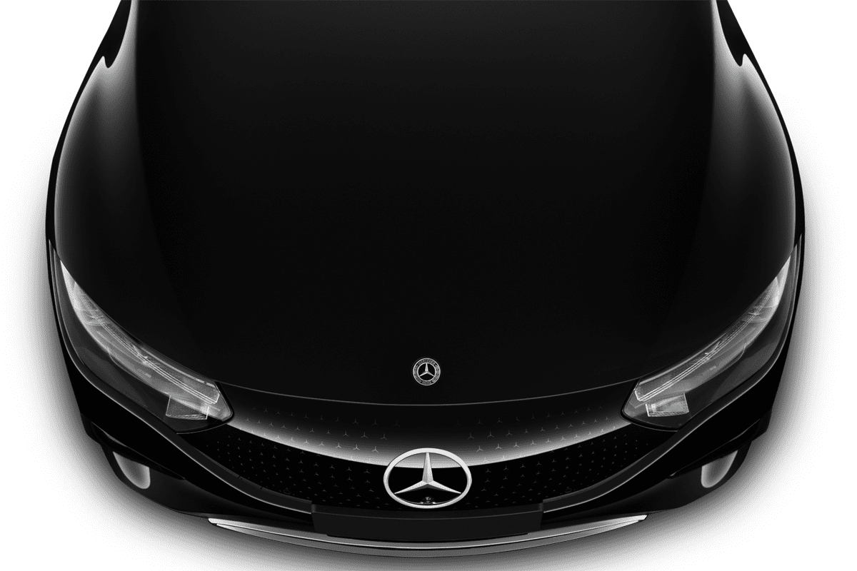 Motorraum eines Mercedes EQE