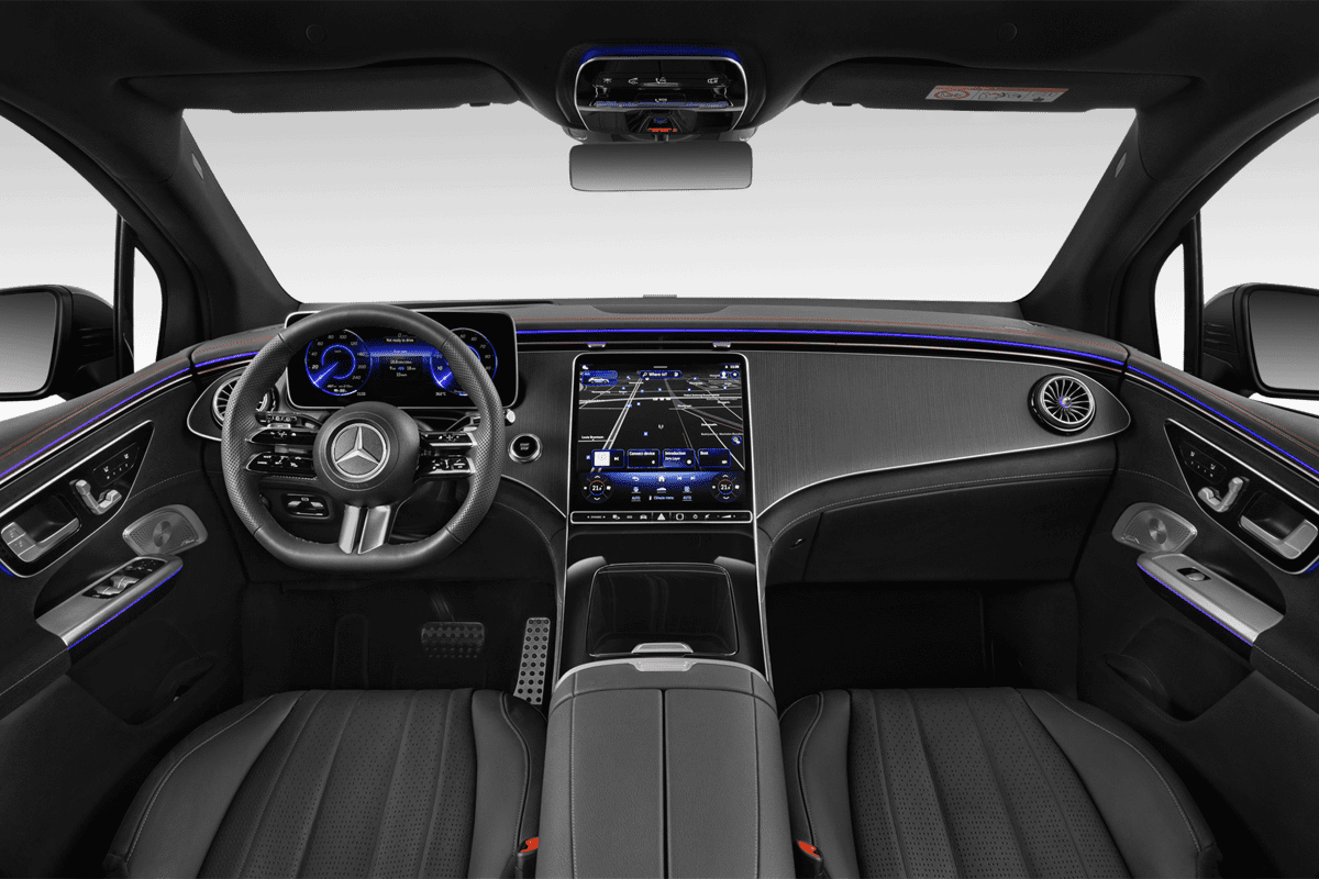 Armaturenbrett eines Mercedes EQE SUV