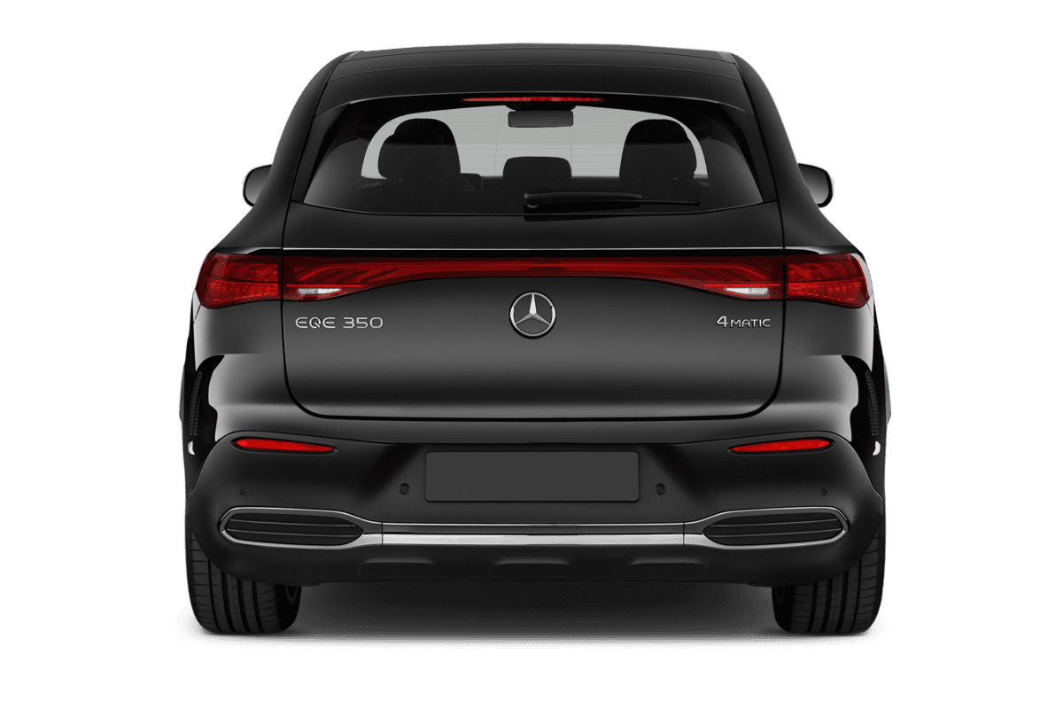 Heckansicht eines Mercedes EQE SUV