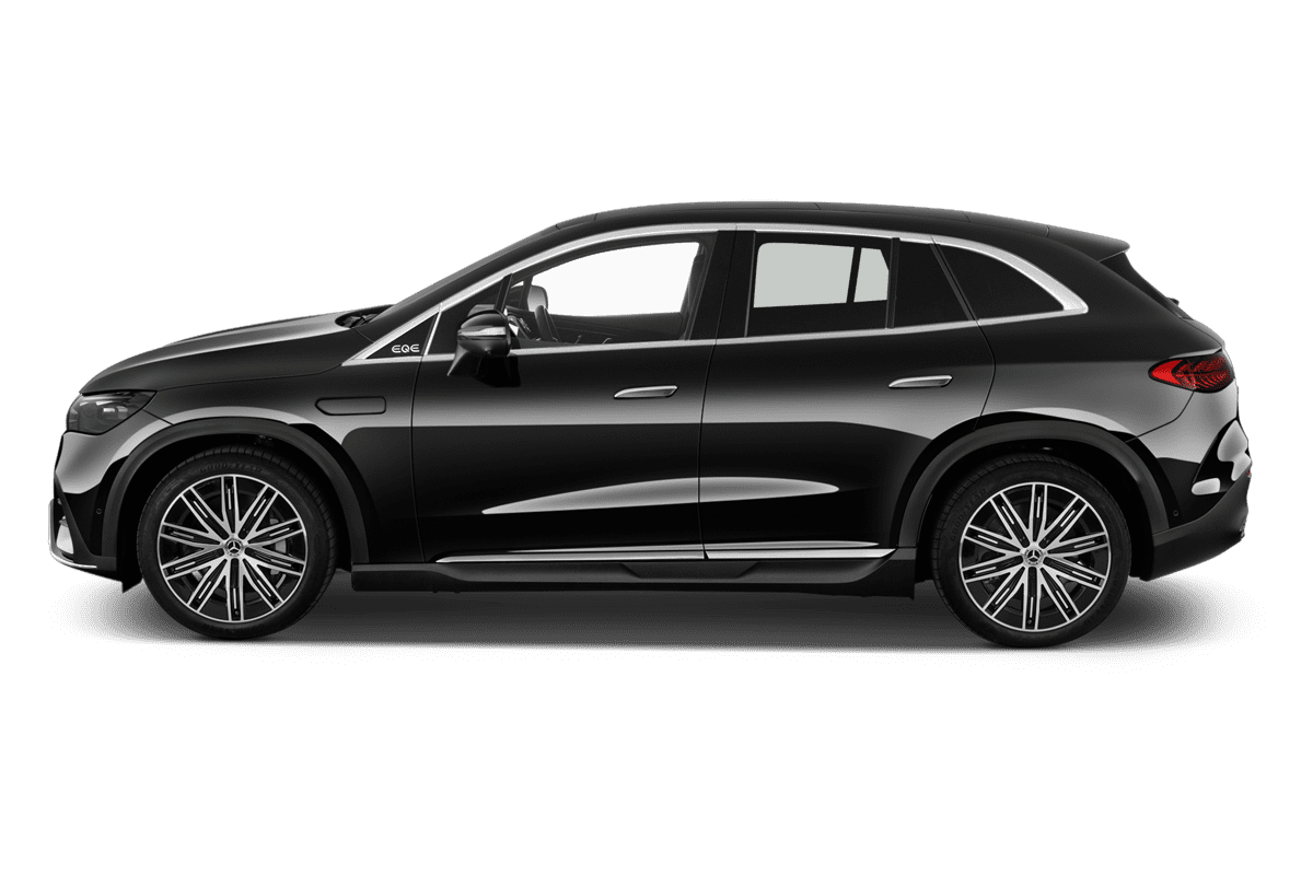 Seitenansicht eines Mercedes EQE SUV