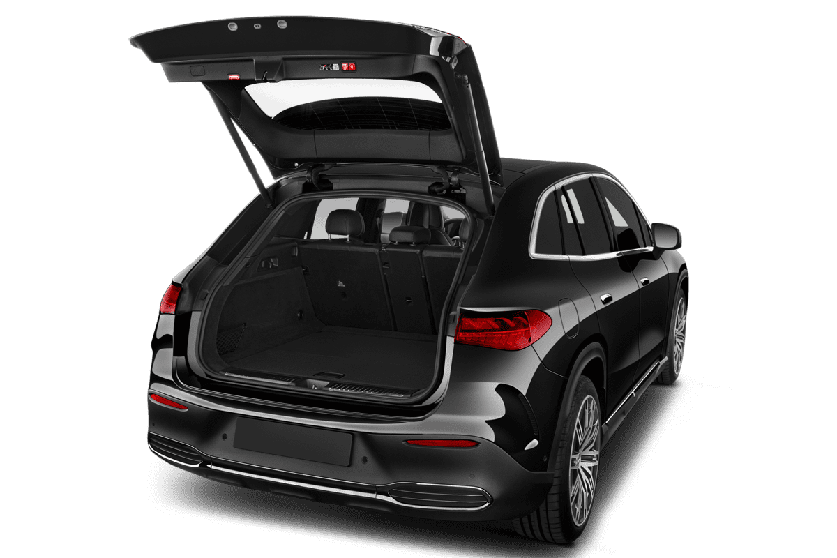 Kofferraum eines Mercedes EQE SUV