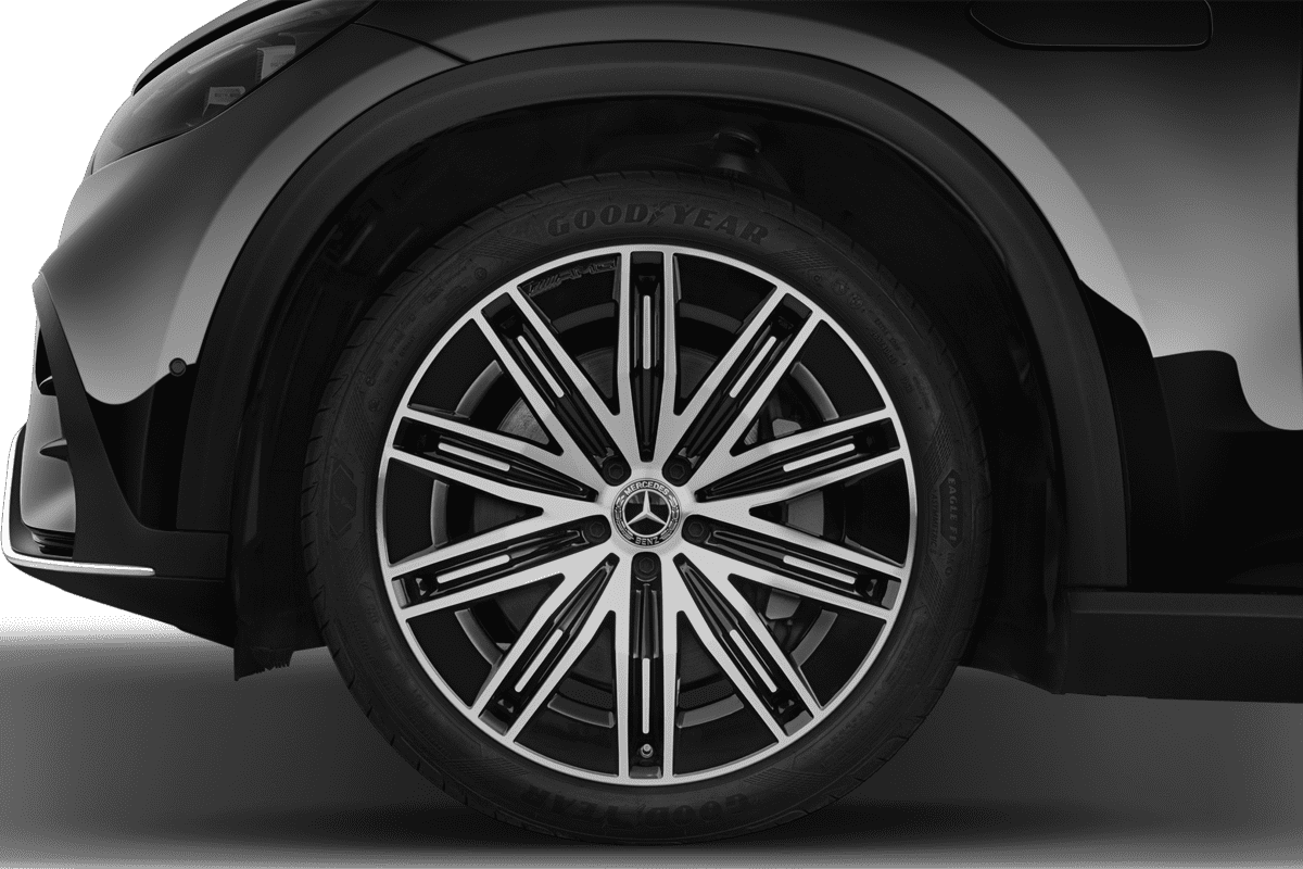 Radkappe oder Felge eines Mercedes EQE SUV