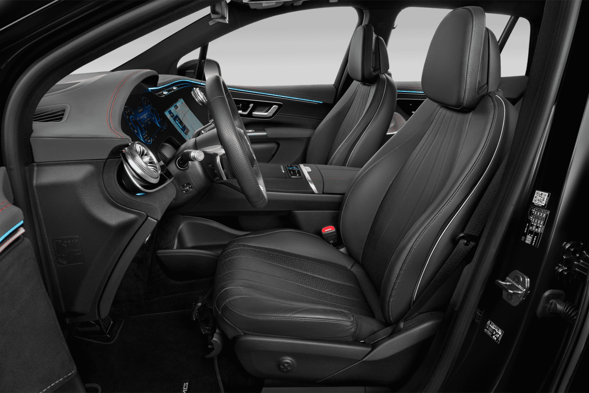 Vordersitze eines Mercedes EQS SUV