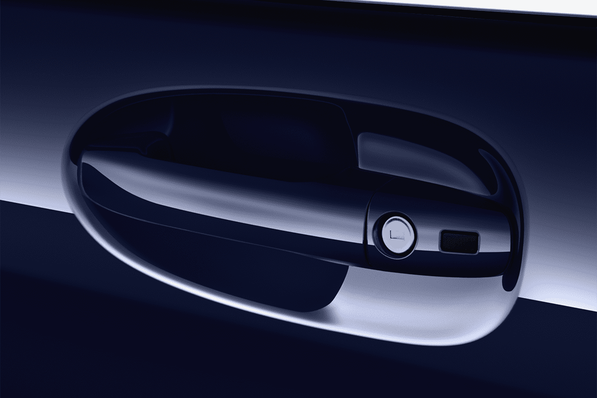Türgriff eines Mercedes EQV