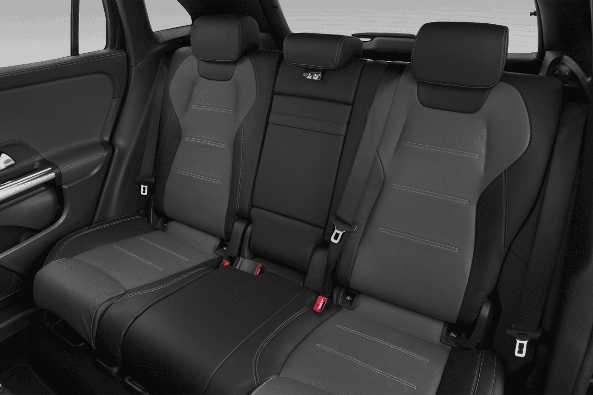 Rücksitzbank eines Mercedes GLA