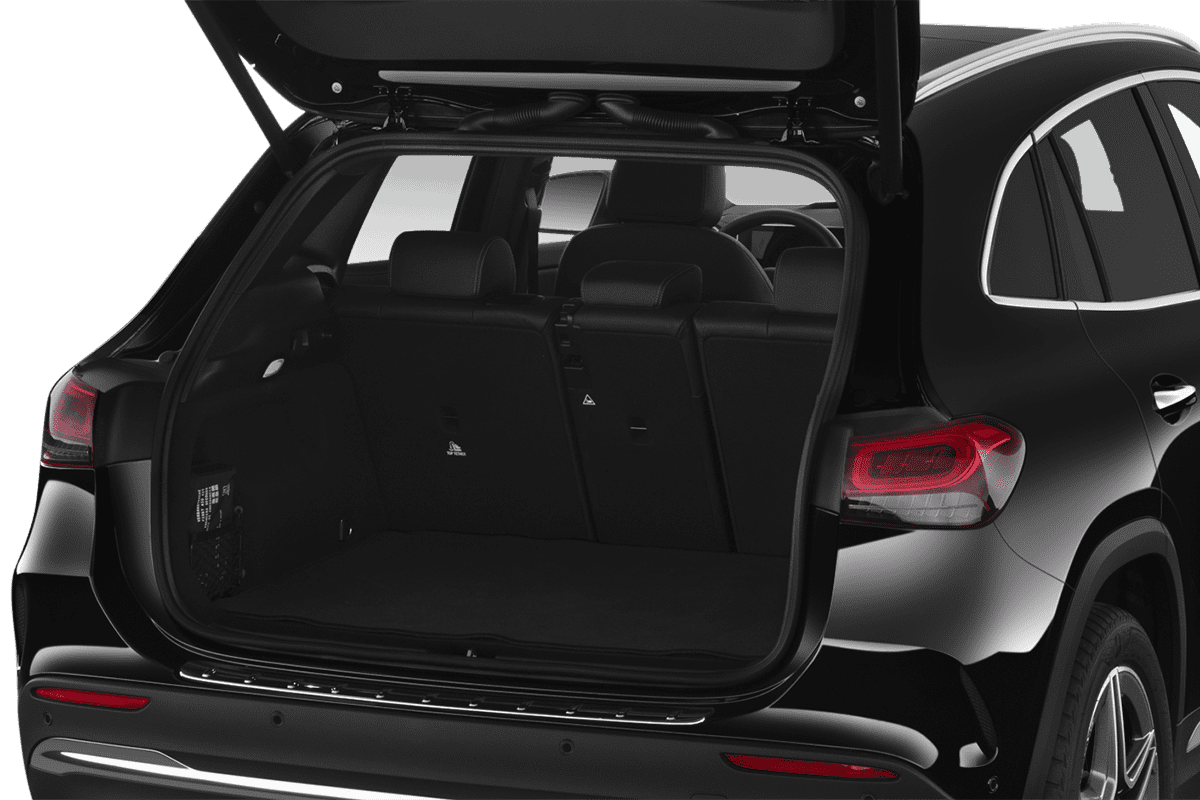Kofferraum eines Mercedes GLA