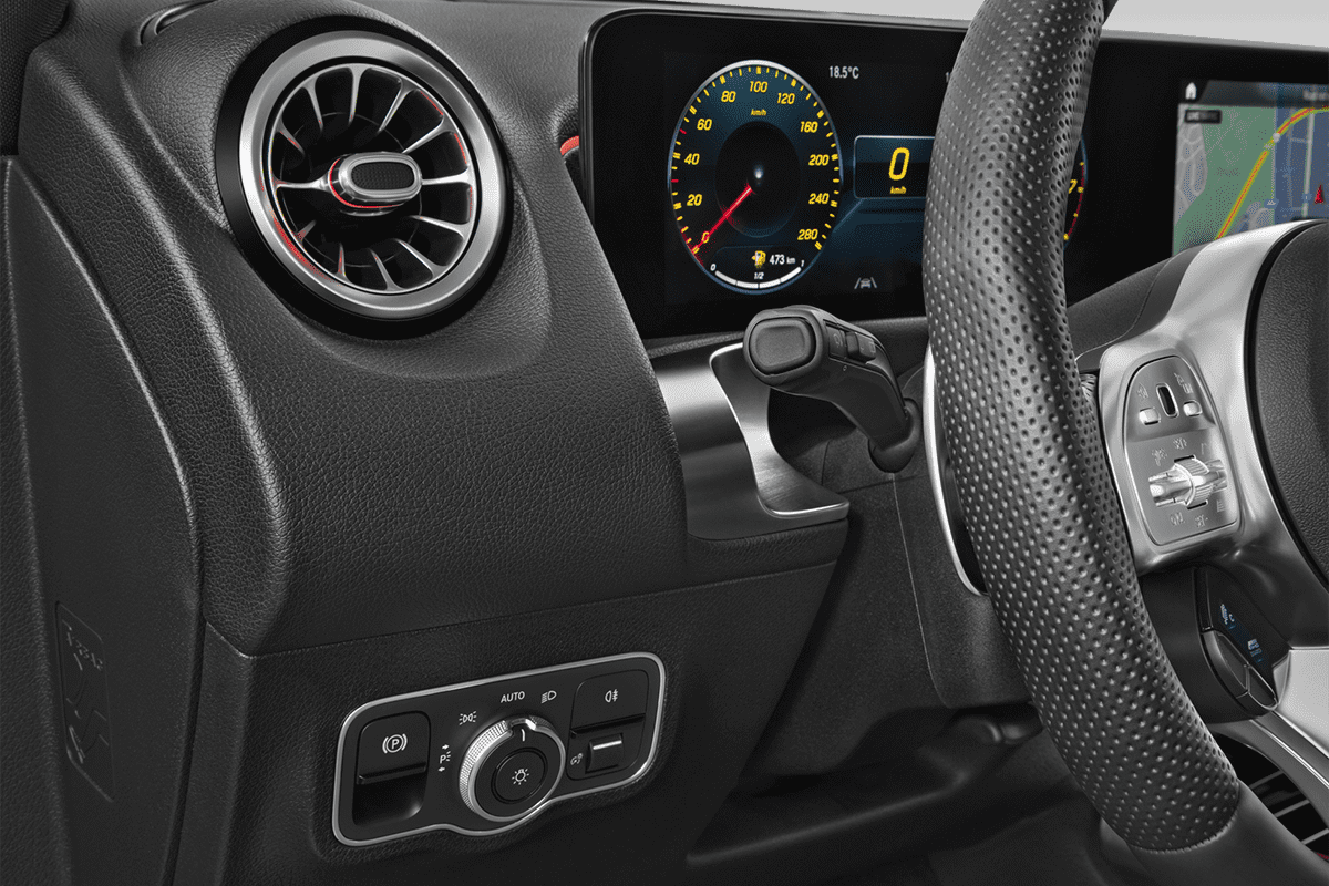 Lüftung eines Mercedes GLB