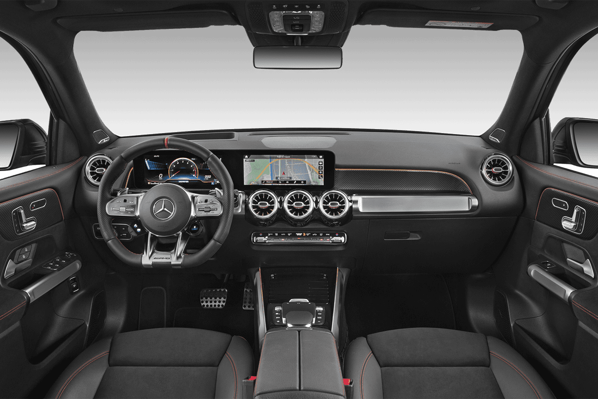 Armaturenbrett eines Mercedes GLB