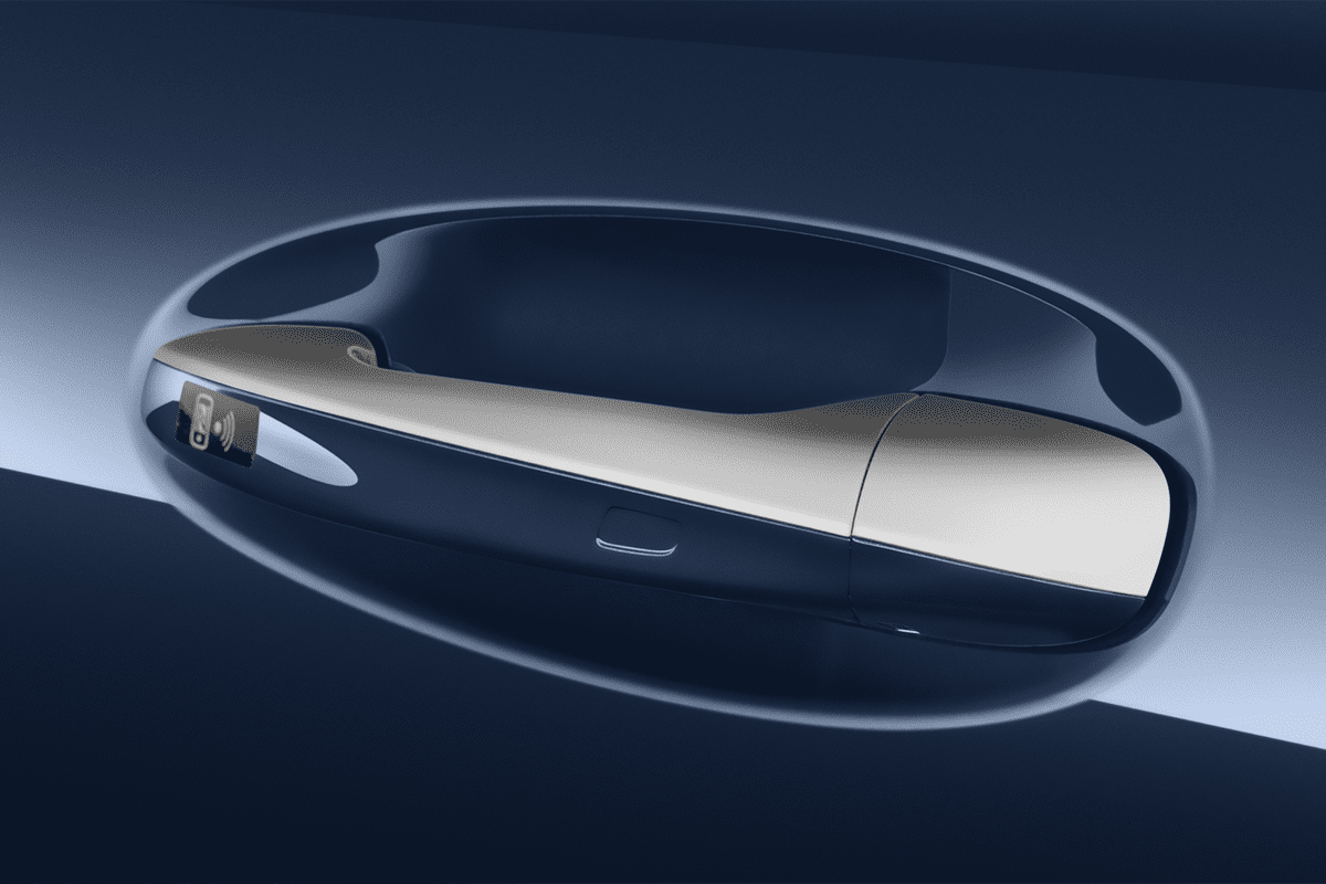 Türgriff eines Mercedes GLB