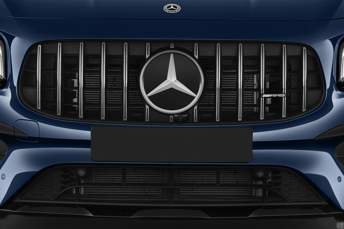 Kühlergrill eines Mercedes GLB