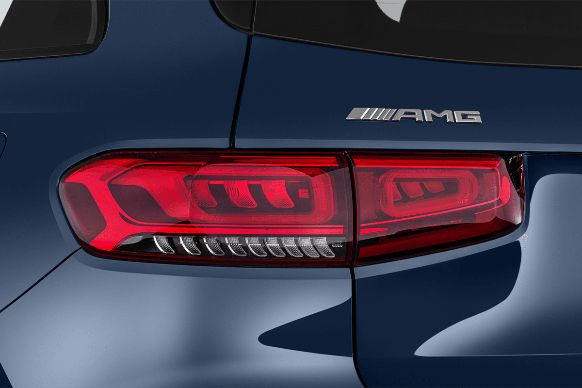 Heckleuchten eines Mercedes GLB