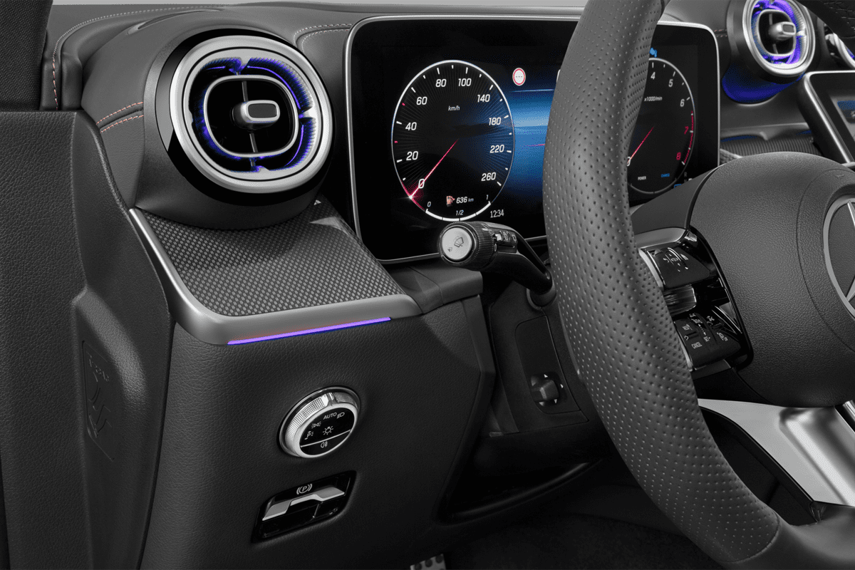 Lüftung eines Mercedes GLC