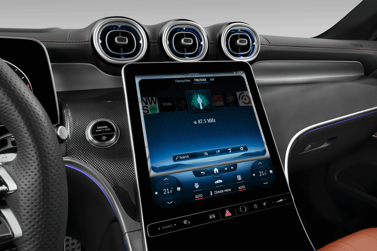 Audiosystem eines Mercedes GLC