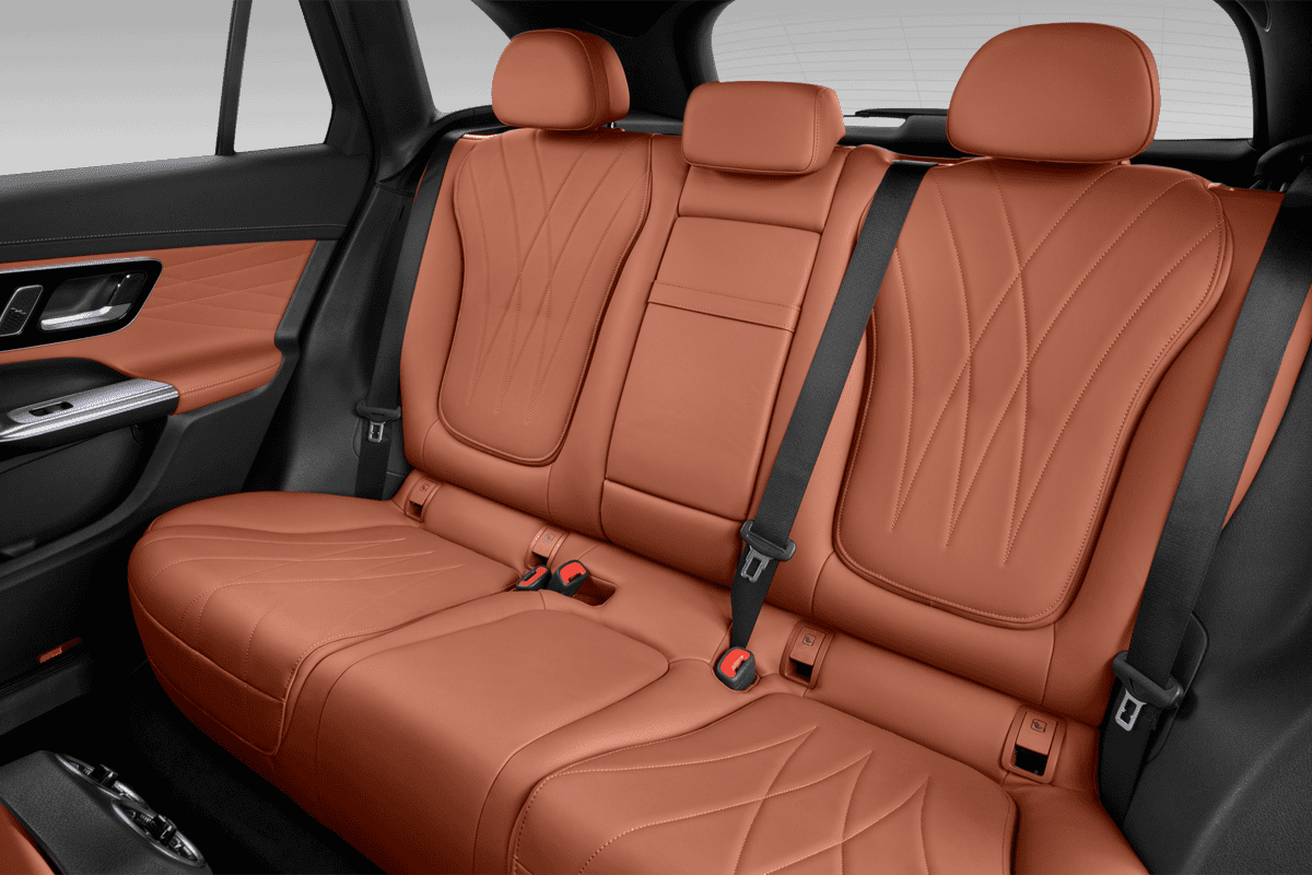 Rücksitzbank eines Mercedes GLC