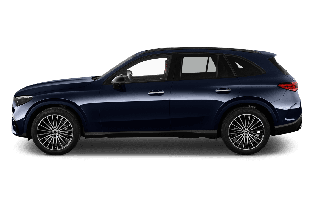Seitenansicht eines Mercedes GLC