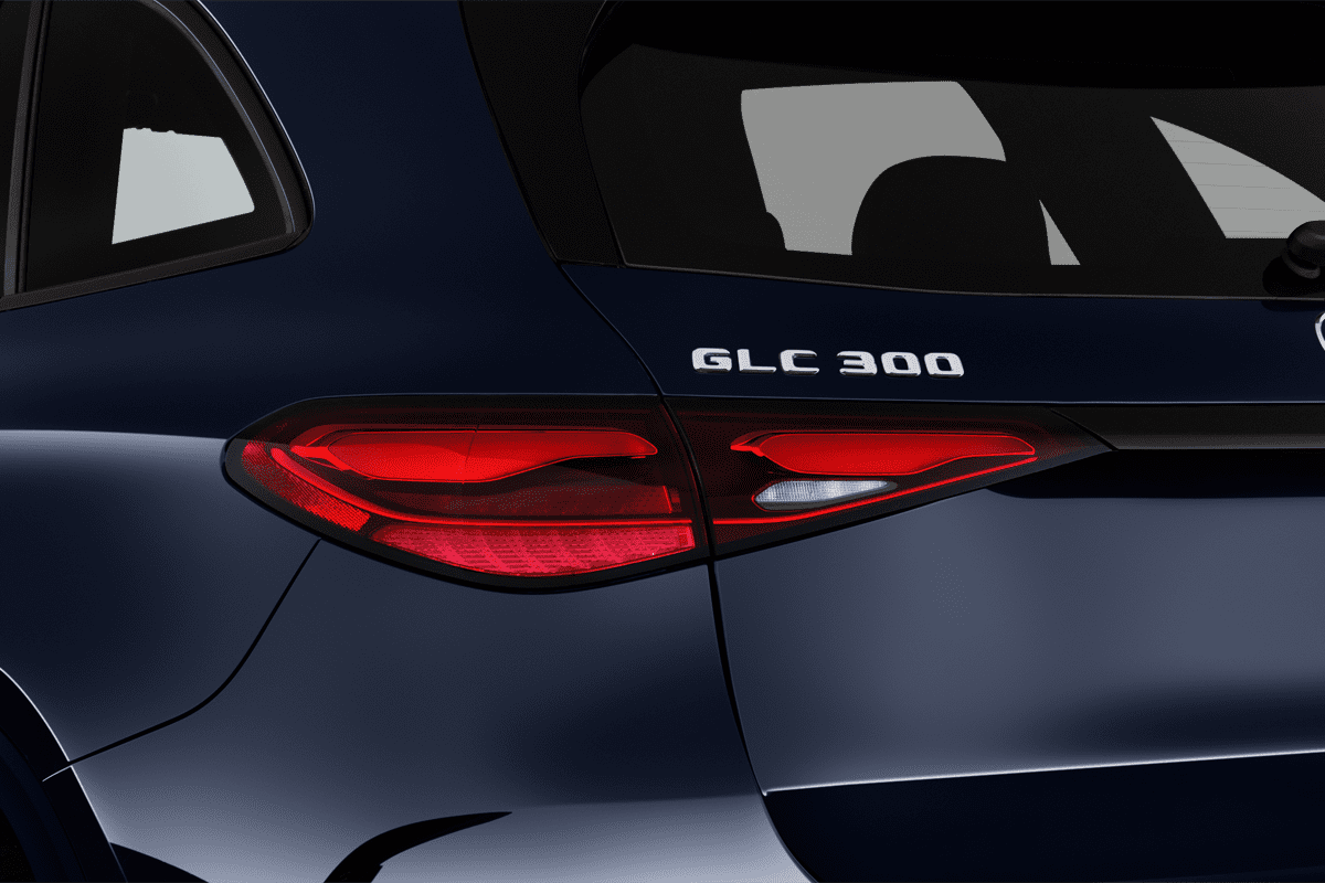 Heckleuchten eines Mercedes GLC