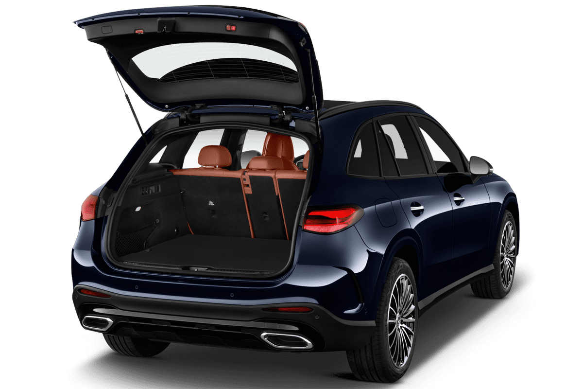 Kofferraum eines Mercedes GLC