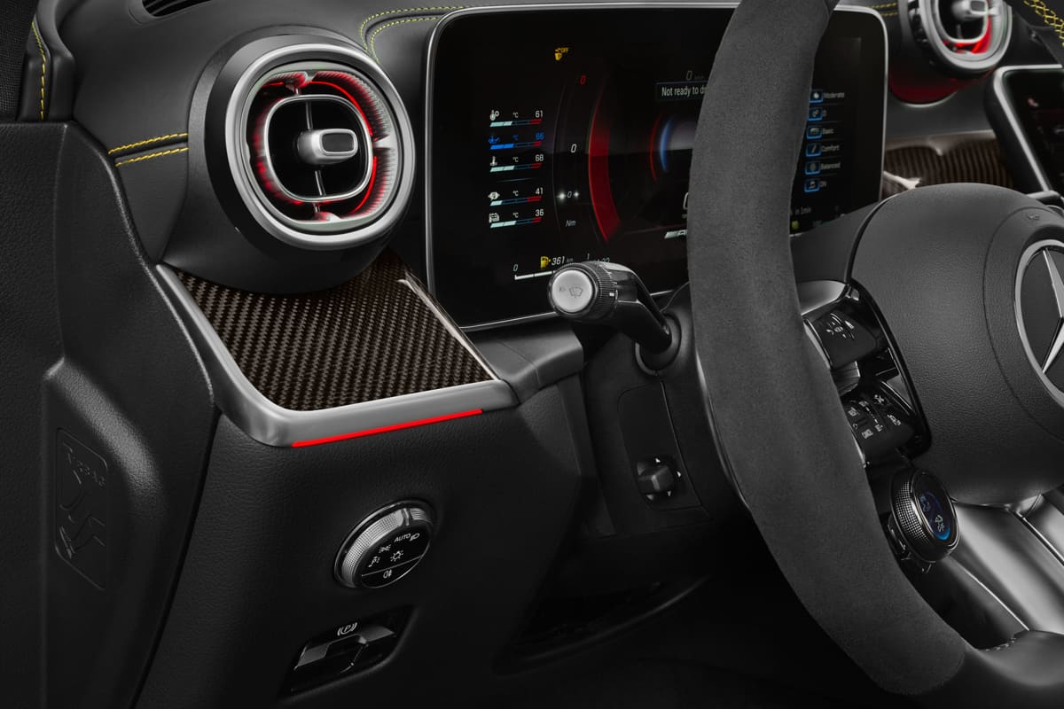 Lüftung eines Mercedes GLC Coupé