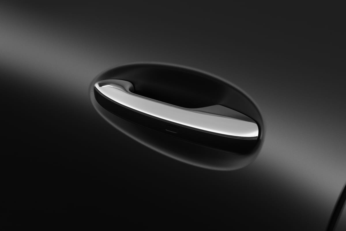 Türgriff eines Mercedes GLC Coupé