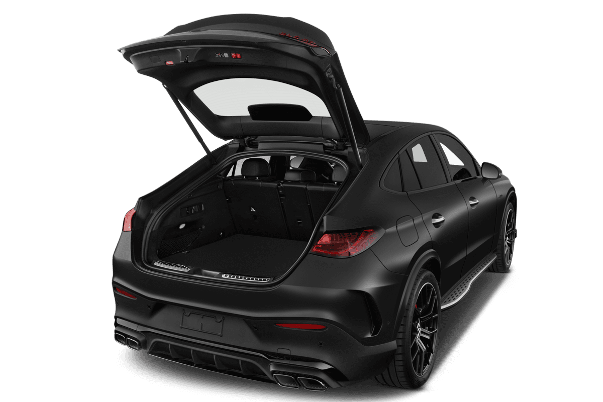 Kofferraum eines Mercedes GLC Coupé