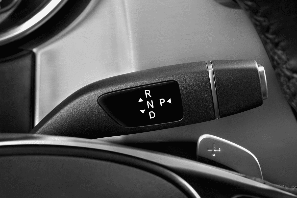 Schaltknüppel eines Mercedes GLE-Coupé