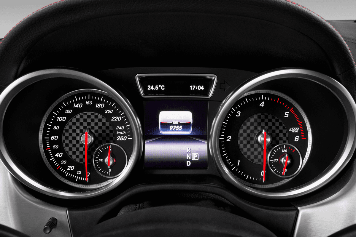 Kombiinstrument eines Mercedes GLE-Coupé