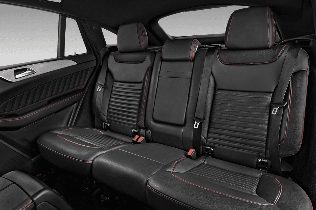 Rücksitzbank eines Mercedes GLE-Coupé