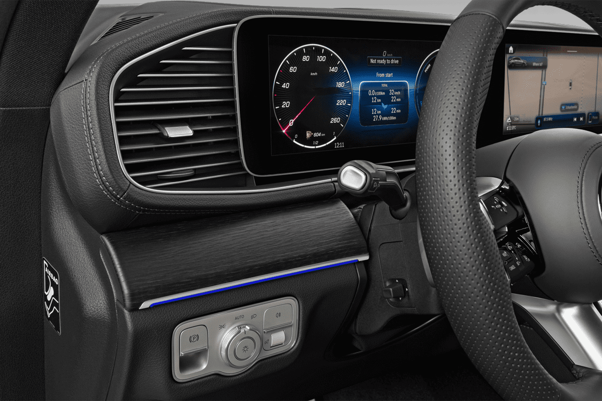 Lüftung eines Mercedes GLE-Coupé Plug-in-Hybrid