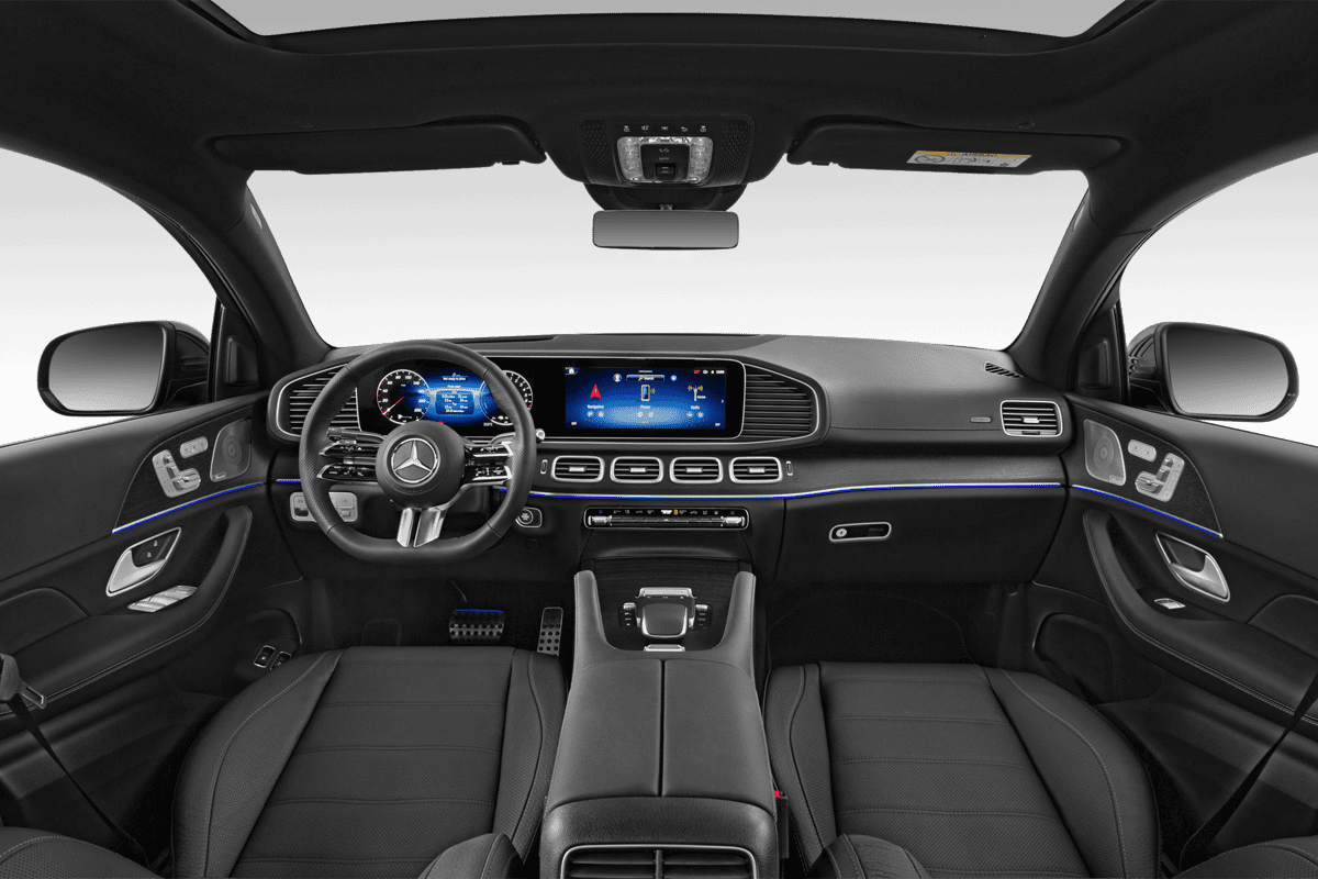 Armaturenbrett eines Mercedes GLE-Coupé Plug-in-Hybrid