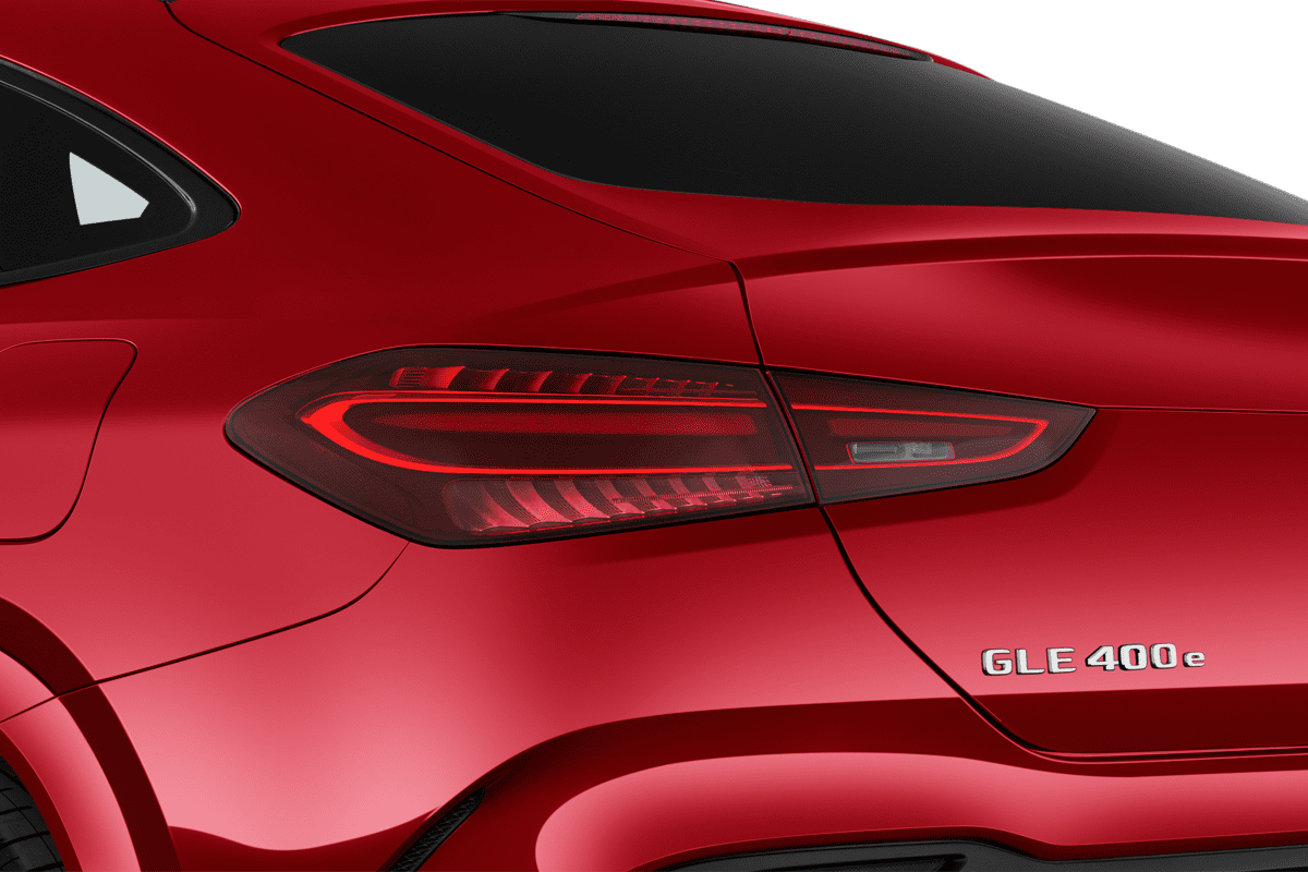 Heckleuchten eines Mercedes GLE-Coupé Plug-in-Hybrid