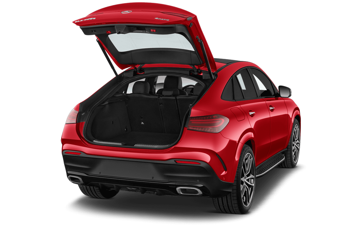 Kofferraum eines Mercedes GLE-Coupé Plug-in-Hybrid