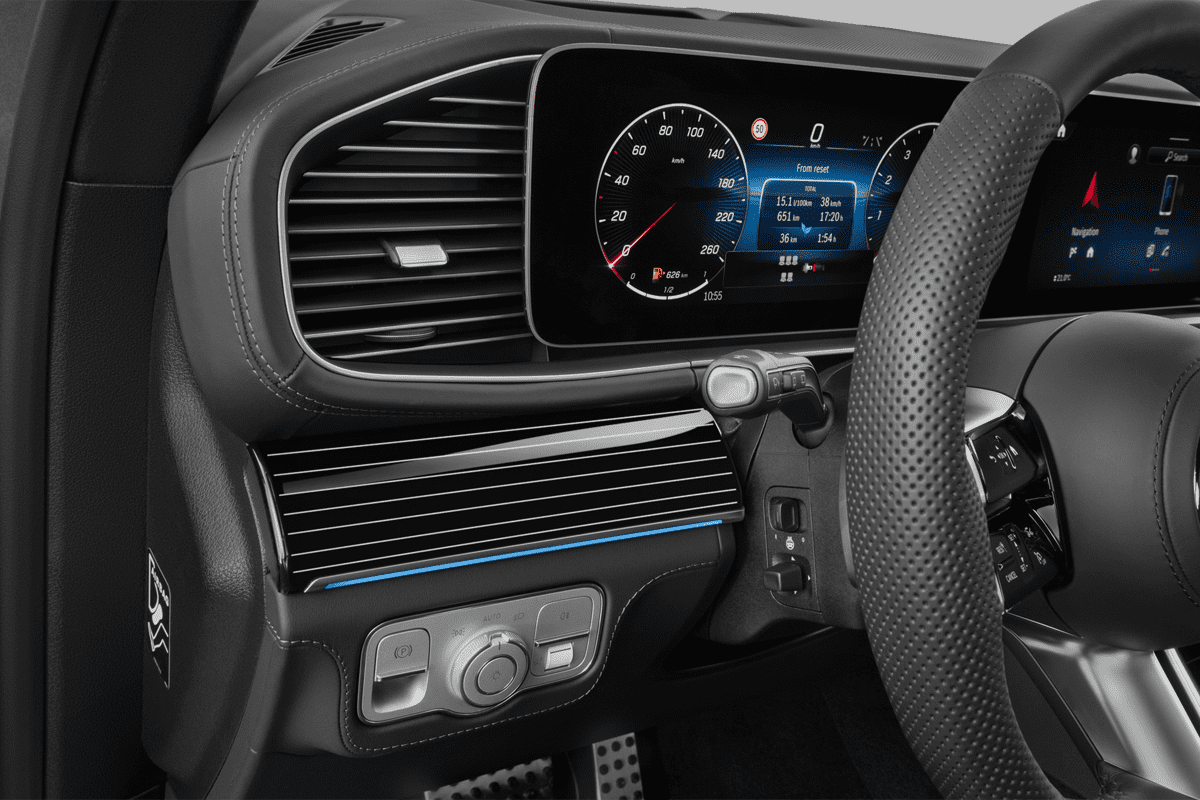 Lüftung eines Mercedes GLS