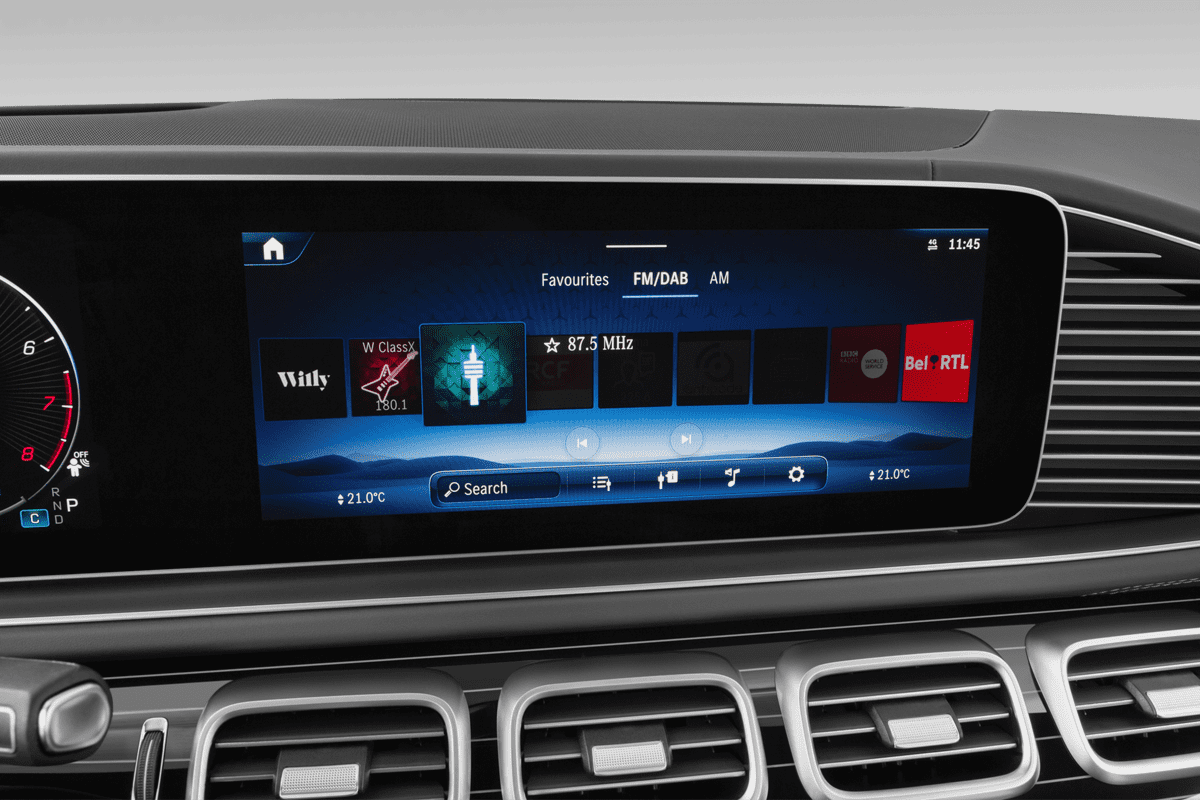 Audiosystem eines Mercedes GLS