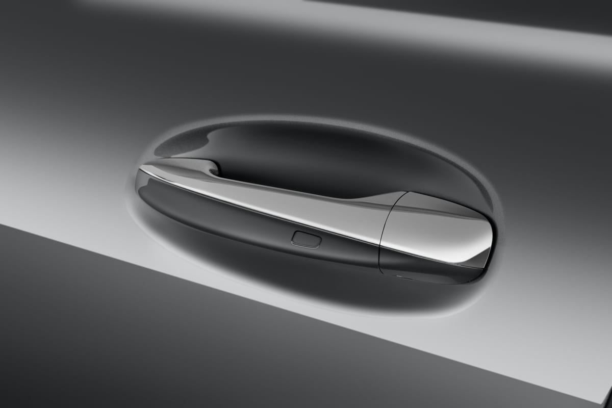 Türgriff eines Mercedes GLS