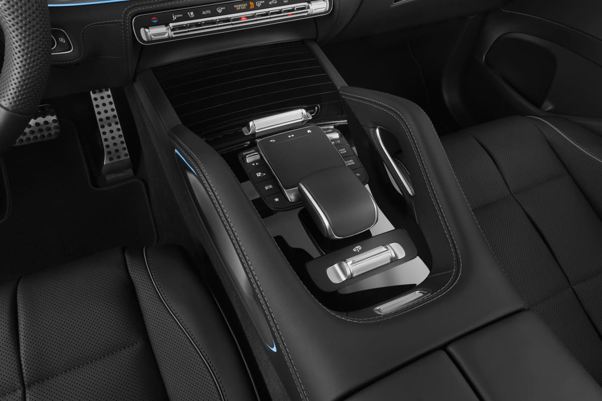 Schaltknüppel eines Mercedes GLS